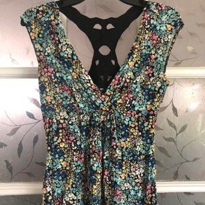 Candie's Cowl-Back Blouse w/Detailing